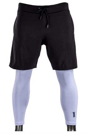 خرید پستی شلوارک ورزشی مردانه شیک برند Kishi Fit رنگ مشکی کد ty144461017
