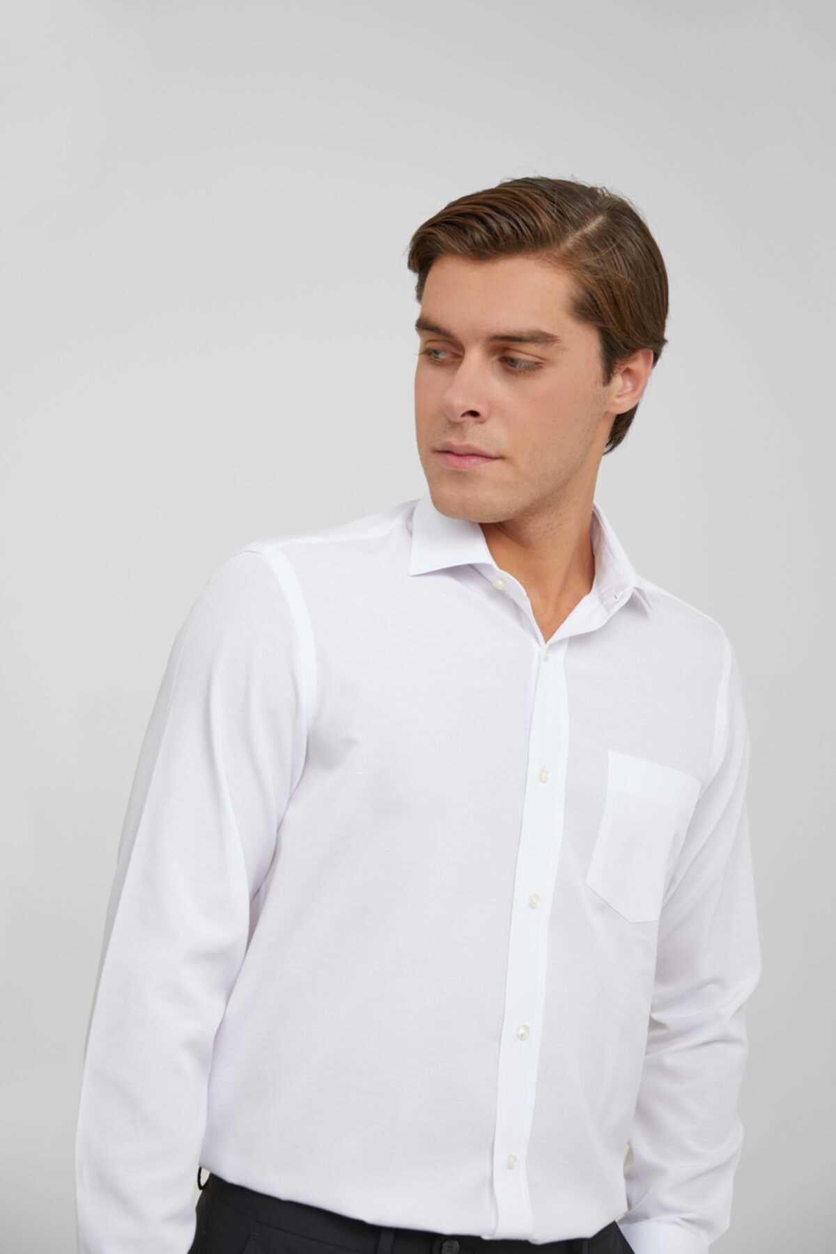 سفارش پیراهن مردانه ارزان برند DS Damat رنگ سفید ty147726936
