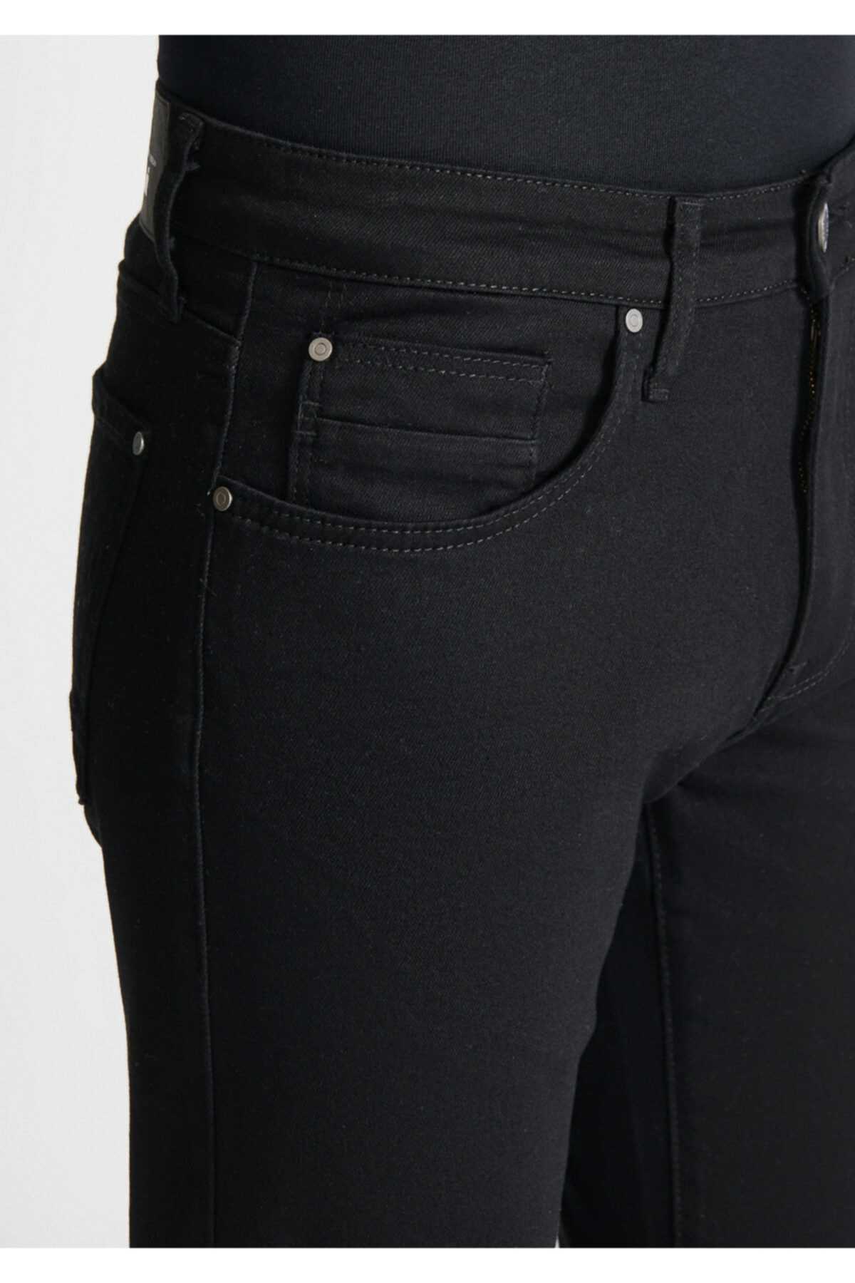 خرید پستی شلوار جین مردانه جدید شیک ماوی Siyah-35637 ty218412200