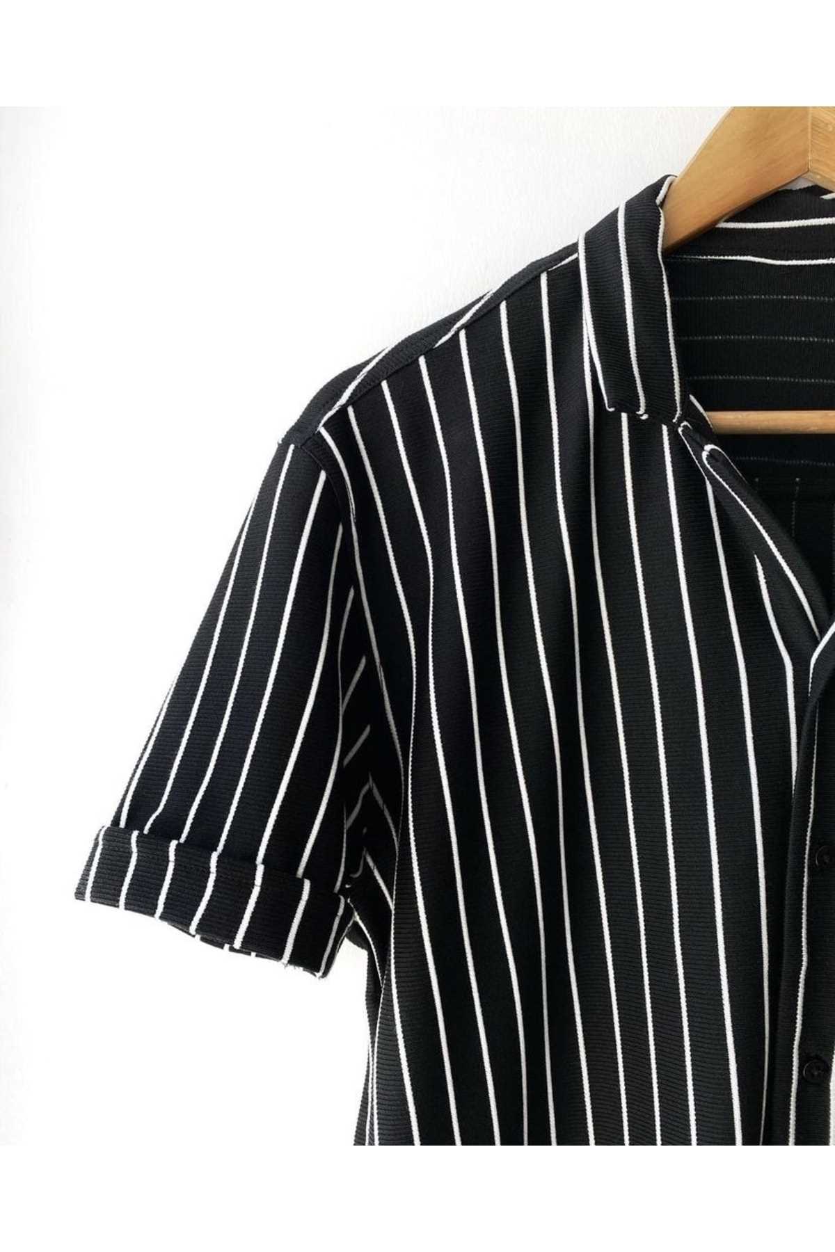 خرید اینترنتی پیراهن مردانه برند Rubras رنگ مشکی کد ty270109046