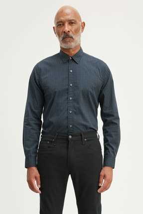 پیراهن مردانه تابستانی برند لیوایز آبی ty42380702