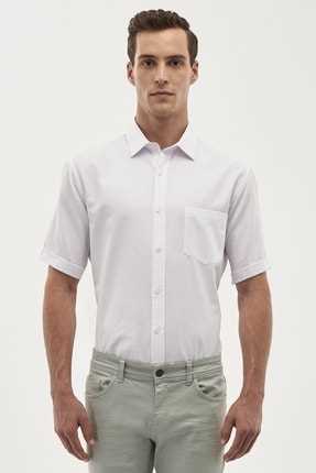 خرید پیراهن مردانه شیک مجلسی برند آلتین ییلدیز رنگ سفید ty5616200