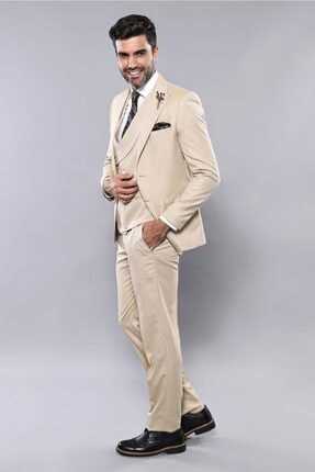 خرید کت و شلوار مردانه برند ویسی Kahverengi - Bej ty85821591