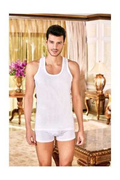 فروش پستی زیرپوش مردانه شیک جدید برند Berrak رنگ سفید ty3373100