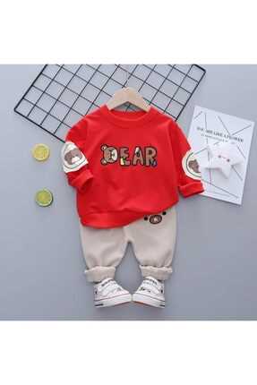 فروش پستی ست لباس نوزاد پسرانه برند sm bebek رنگ قرمز ty129963748