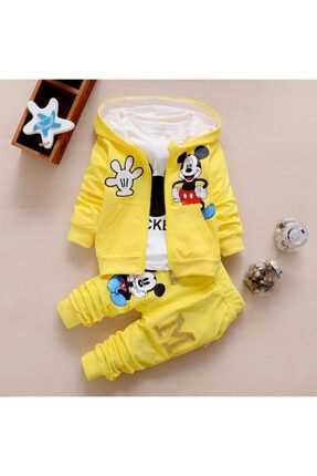 قیمت ست لباس نوزاد پسرانه برند sm bebek رنگ زرد کد ty167879423