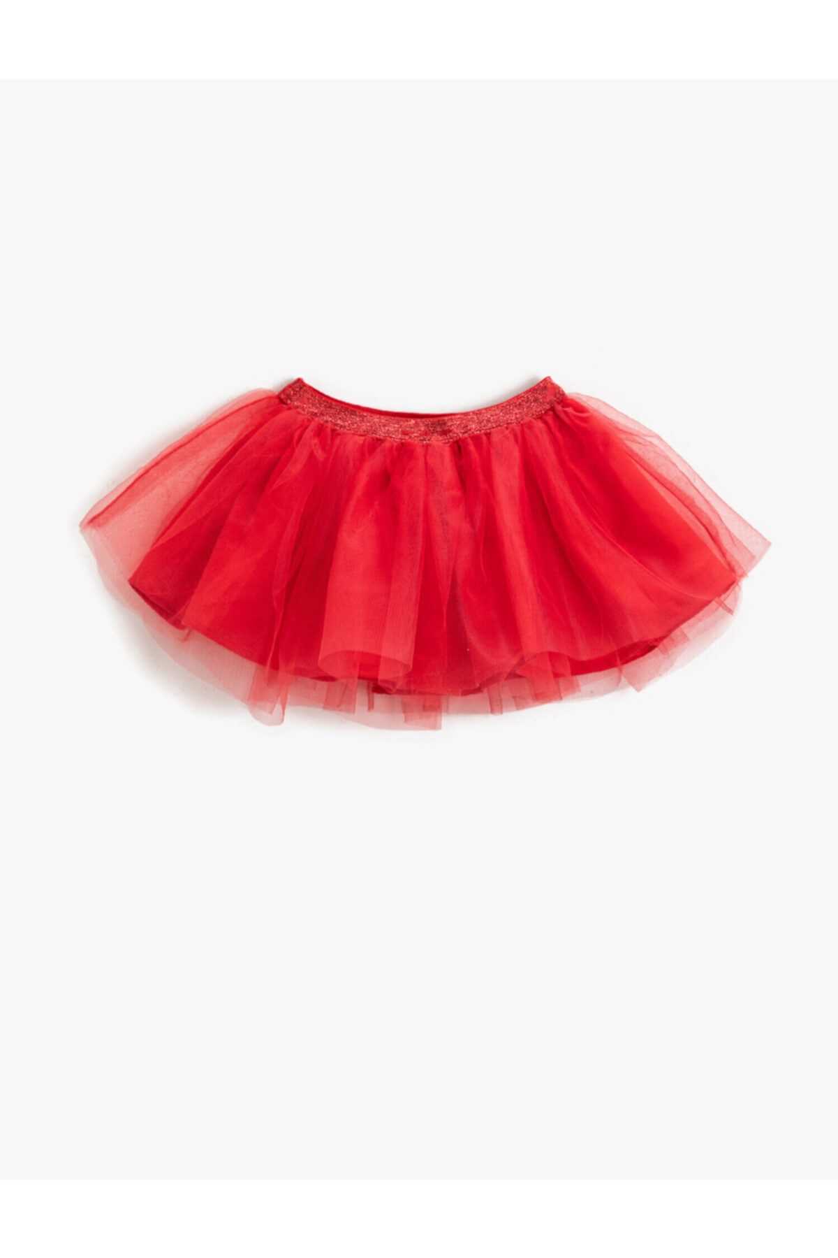 فروش دامن نوزاد دخترانه ارزانی برند کوتون رنگ قرمز ty187294936