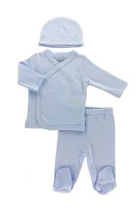 خرید ست لباس نوزاد شیک برند Mtcbaby آبی ty205389863