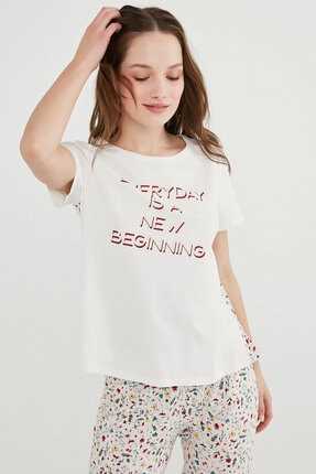 مدل تیشرت زنانه شیک Penti رنگ سفید ty88257163