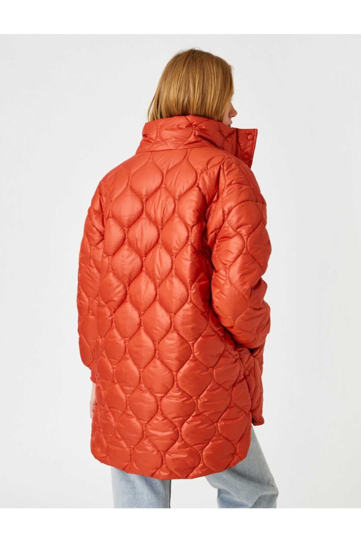 قیمت پالتو زنانه برند کوتون رنگ نارنجی کد ty216325514