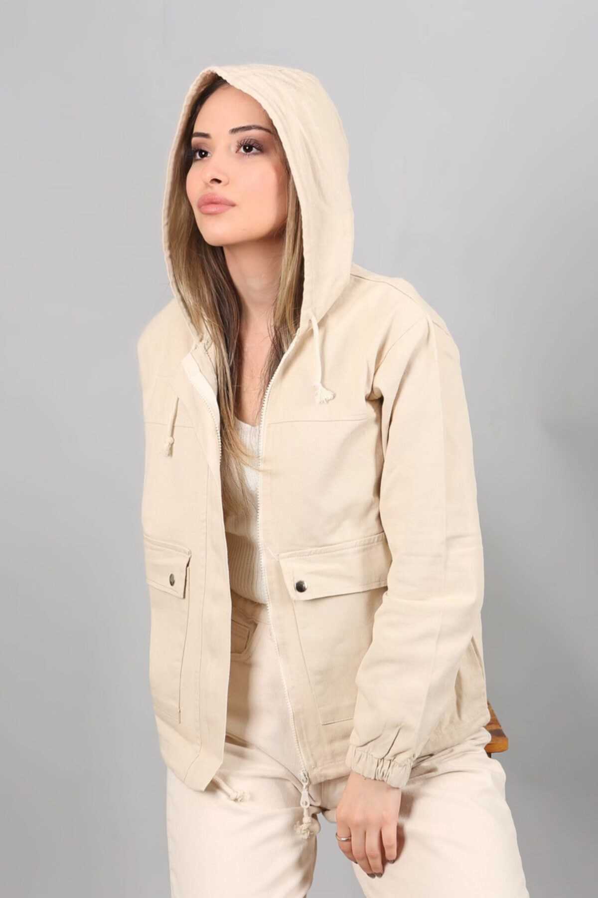 خرید مستقیم ژاکت زنانه برند LAQUES رنگ بژ ty176121268