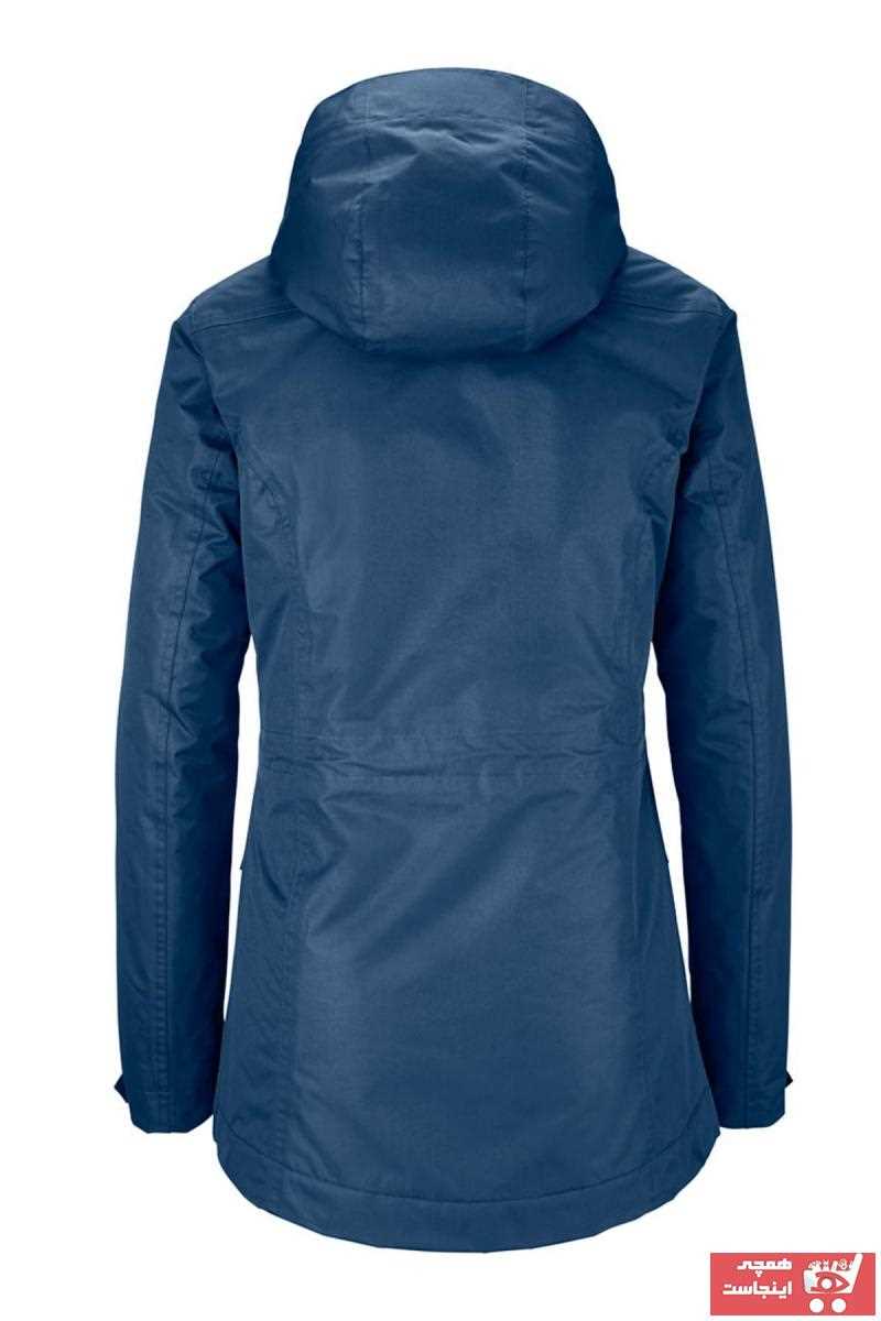 بارانی زنانه فروش برند Tchibo رنگ آبی کد ty4224622
