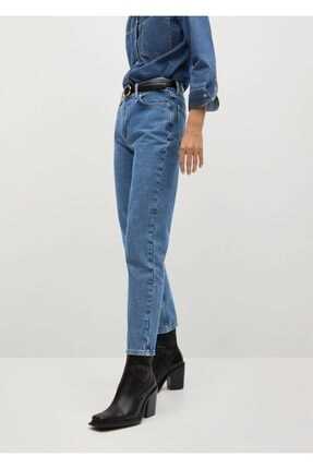 شلوار جین زنانه جدید برند MANGO Woman منگو رنگ آبی ty65257748