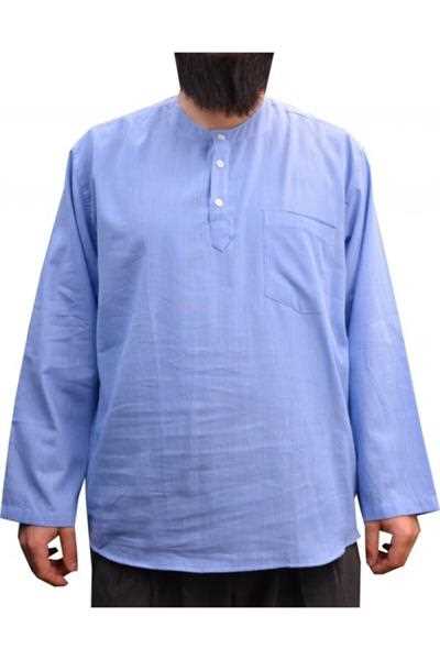 پیراهن مردانه قیمت مناسب برند TerziYusuf رنگ آبی کد ty103630223