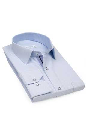 خرید پیراهن مجلسی مردانه برند Fitmens آبی روشن ty238982678