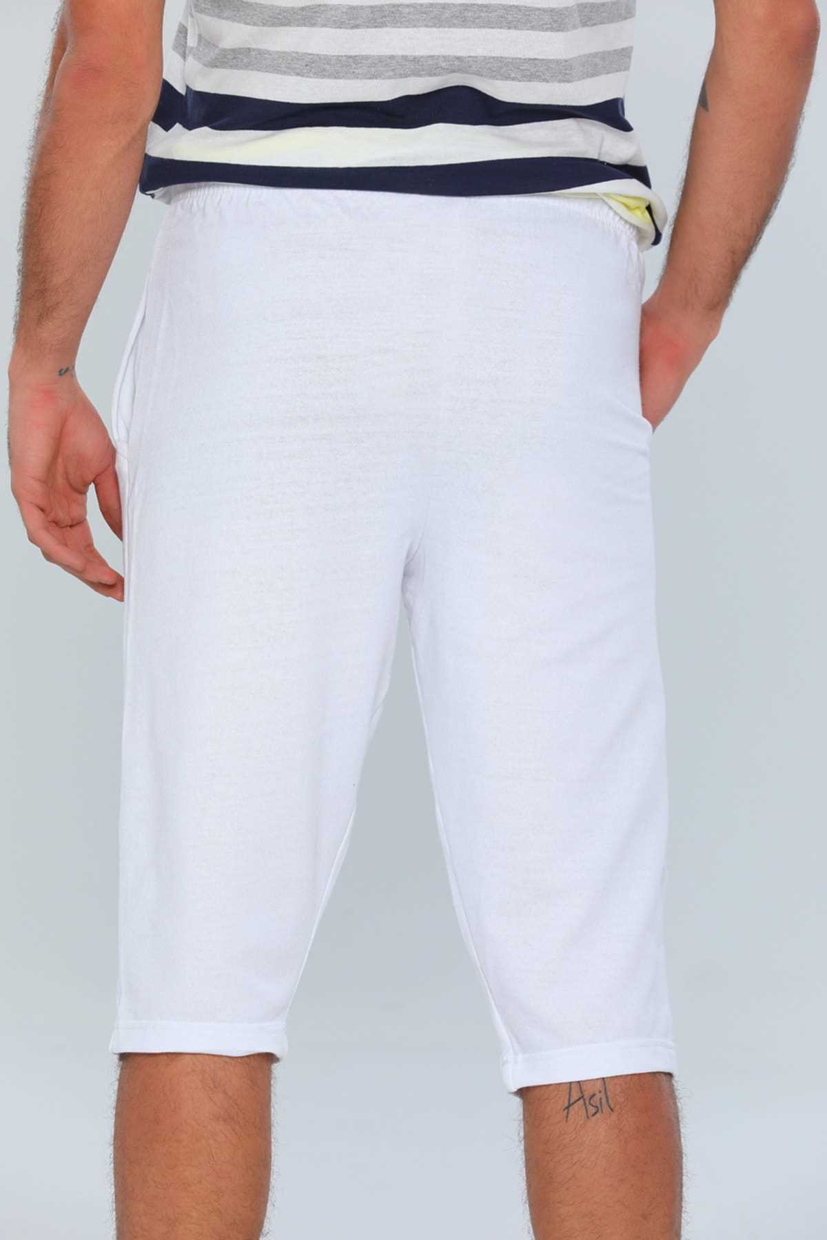 خرید شلوارک مردانه از ترکیه برند julude رنگ سفید ty242536086