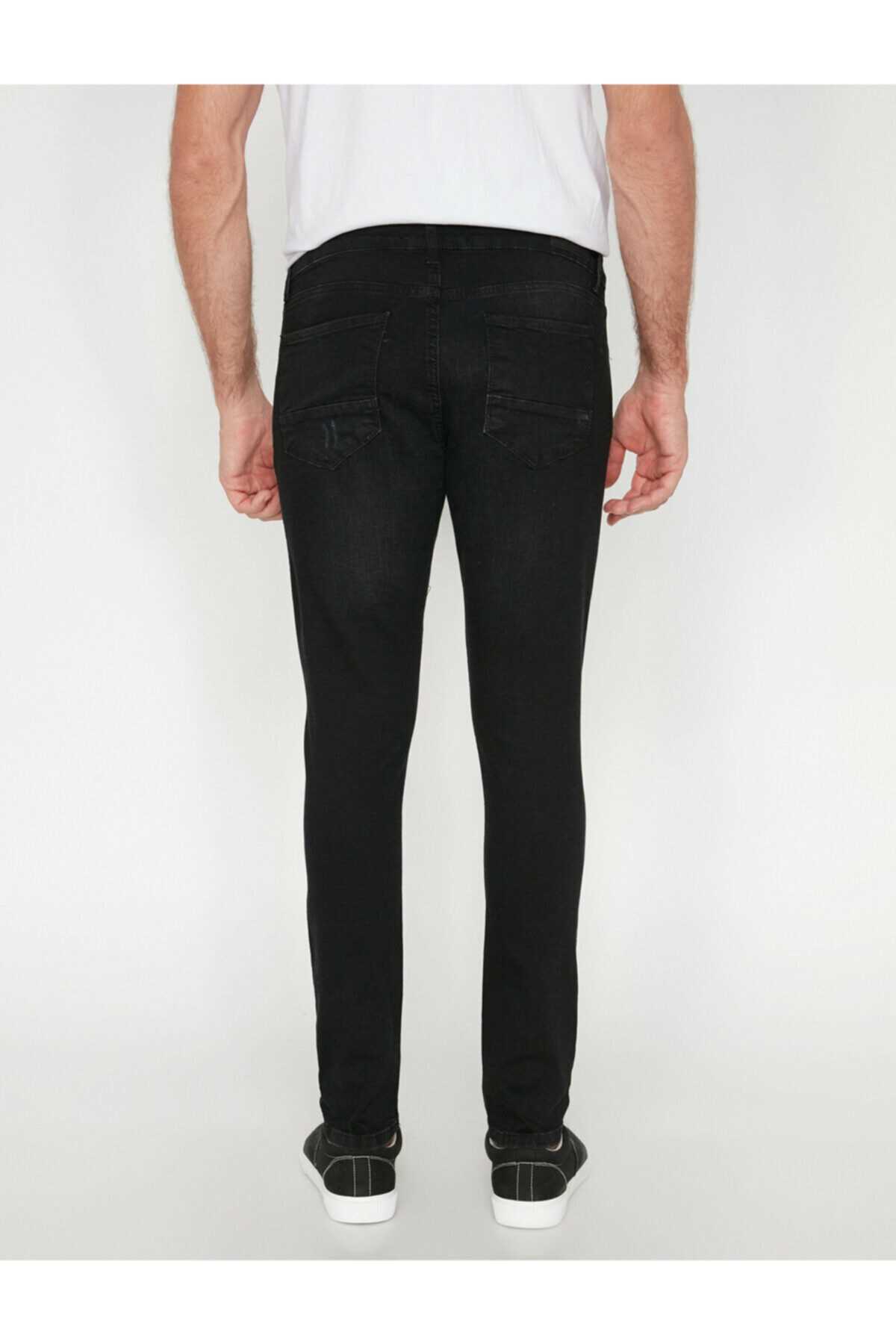 خرید پستی شلوار جین مردانه جدید برند کوتون رنگ مشکی کد ty31715123