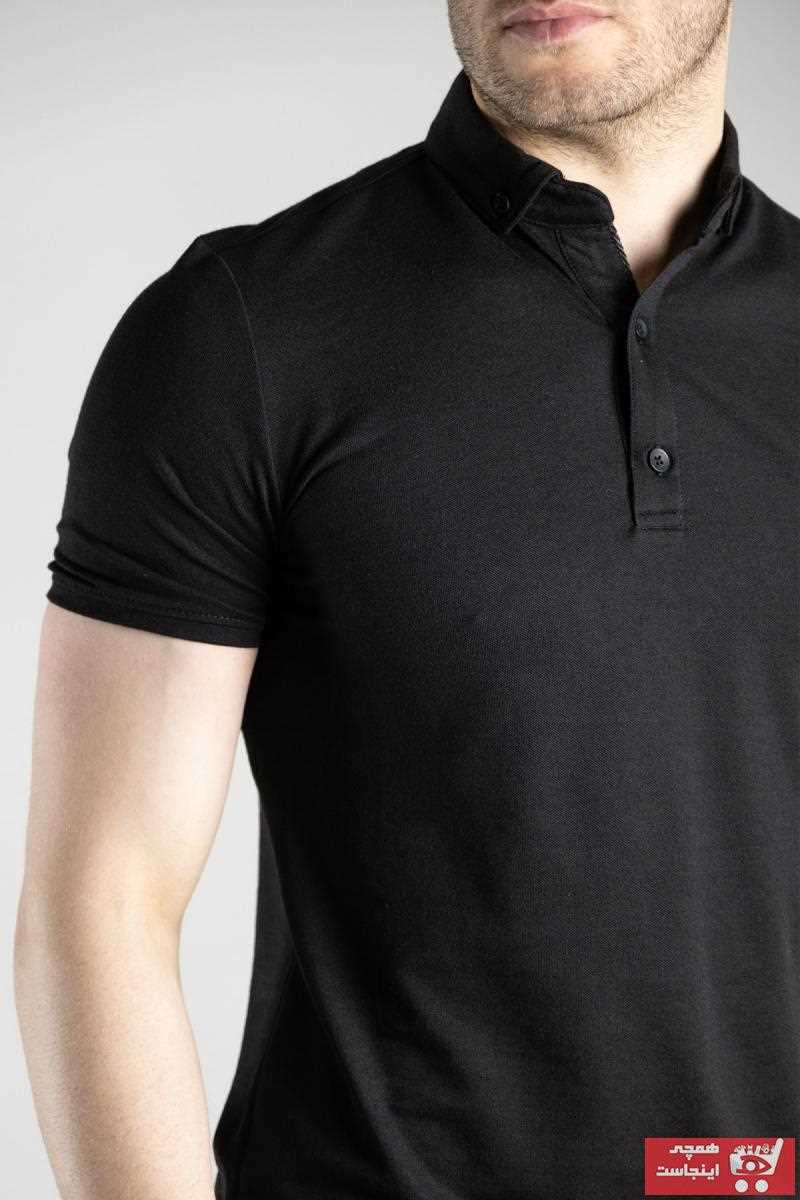 تی شرت مردانه اینترنتی بند ZEKİ ÖZER رنگ مشکی کد ty100435701