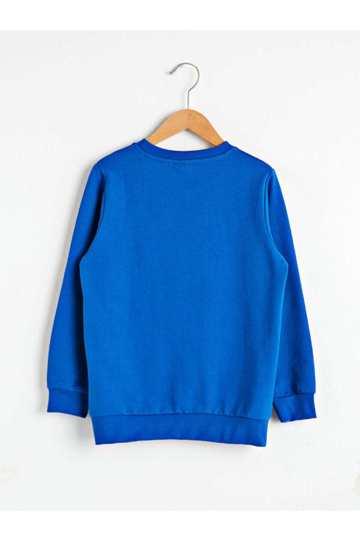 خرید پستی سویشرت زیبا برند ال سی وایکیکی رنگ آبی کد TY68530502