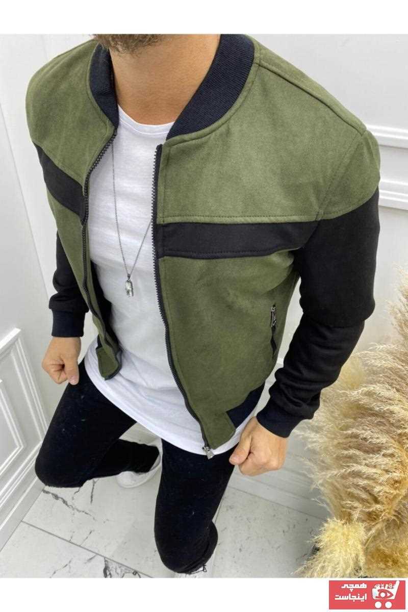 ژاکت زیبا مردانه برند ROLETTI رنگ سبز کد ty88879353