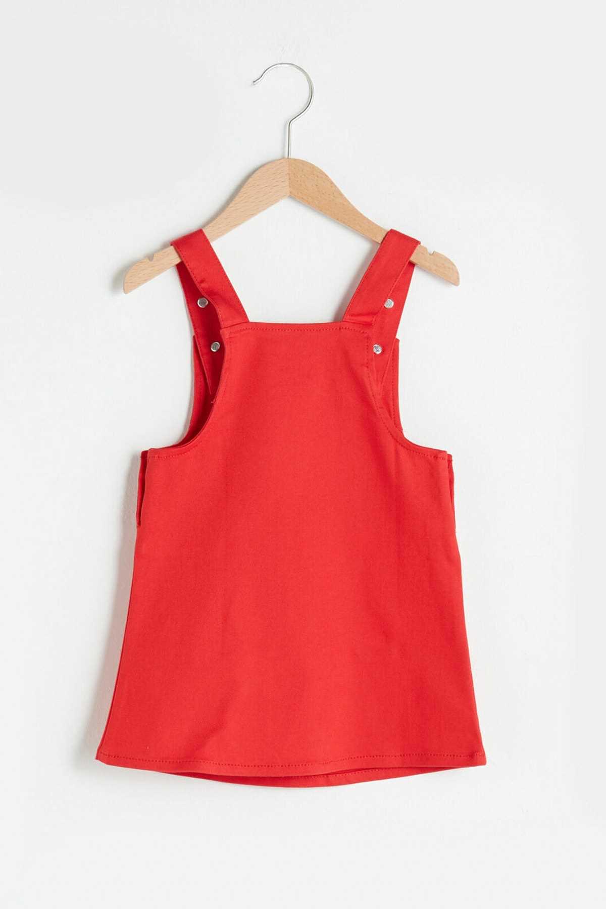 سفارش لباس مجلسی نوزاد دخترانه ارزان برند ال سی وایکیکی رنگ قرمز TY96453494
