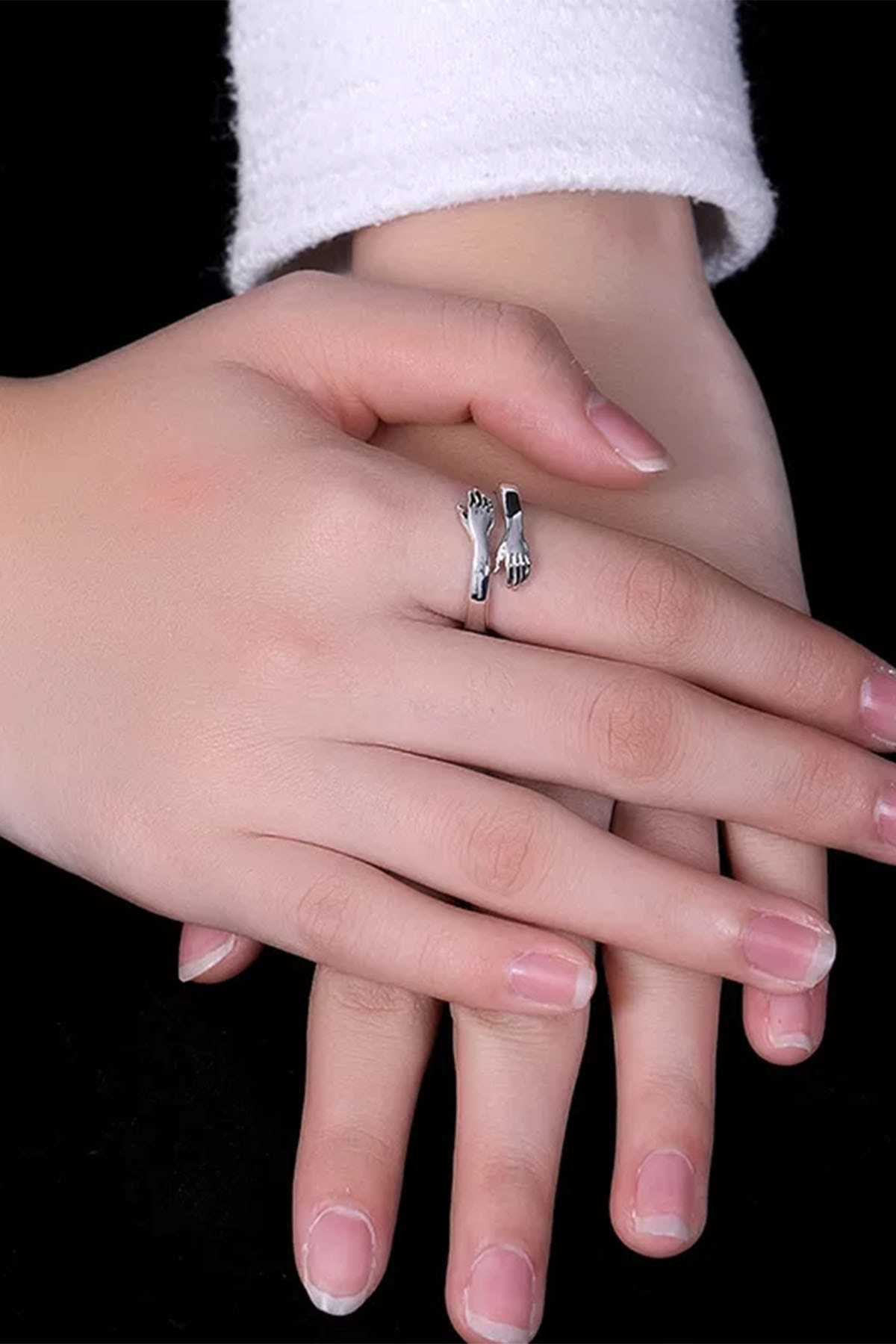 انگشتر زنانه خفن شیک Ladybug رنگ نقره کد ty97578539