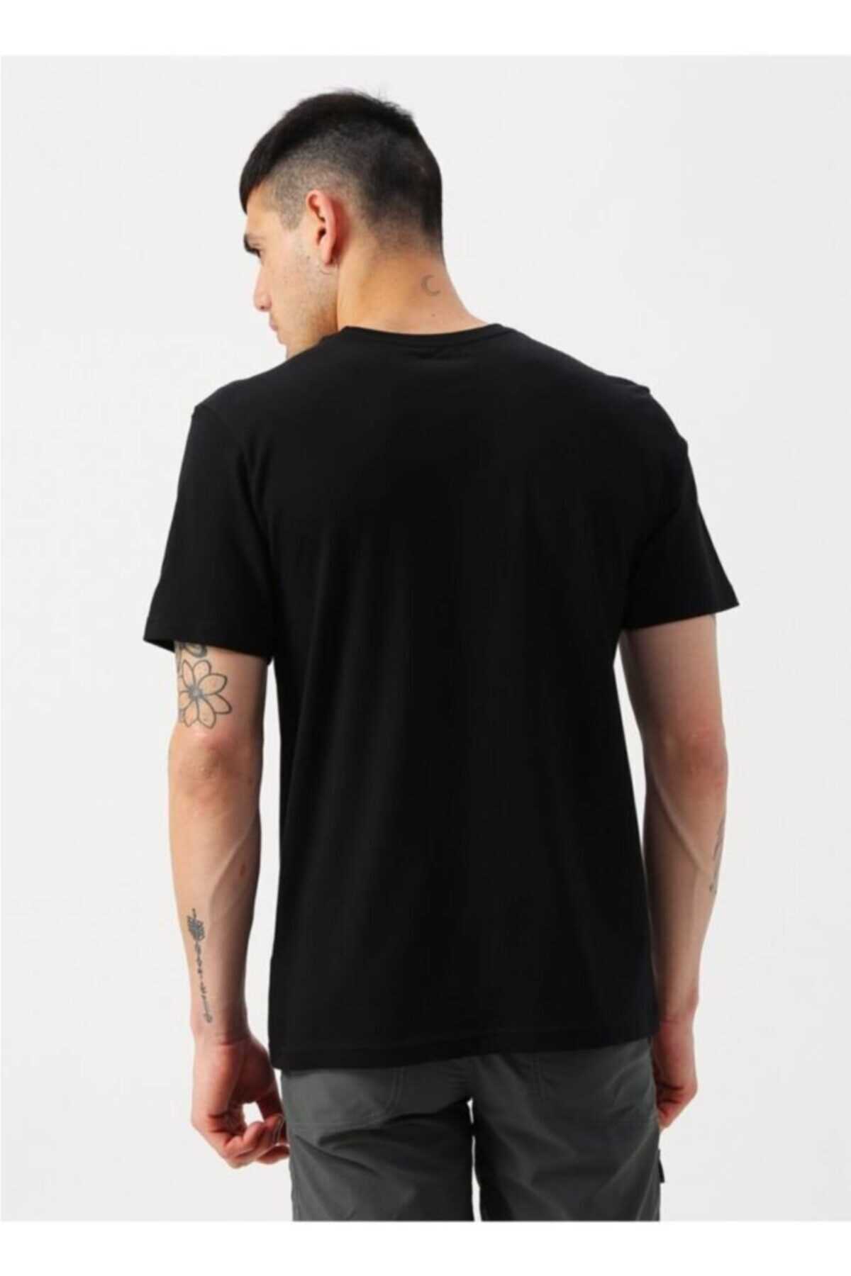 خرید اینترنتی تی شرت بلند برند کلمبیا رنگ مشکی کد ty98522696