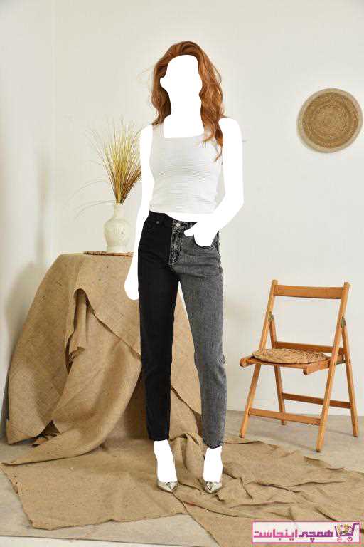 فروشگاه شلوار جین زنانه اینترنتی برند Roma رنگ مشکی کد ty98797230
