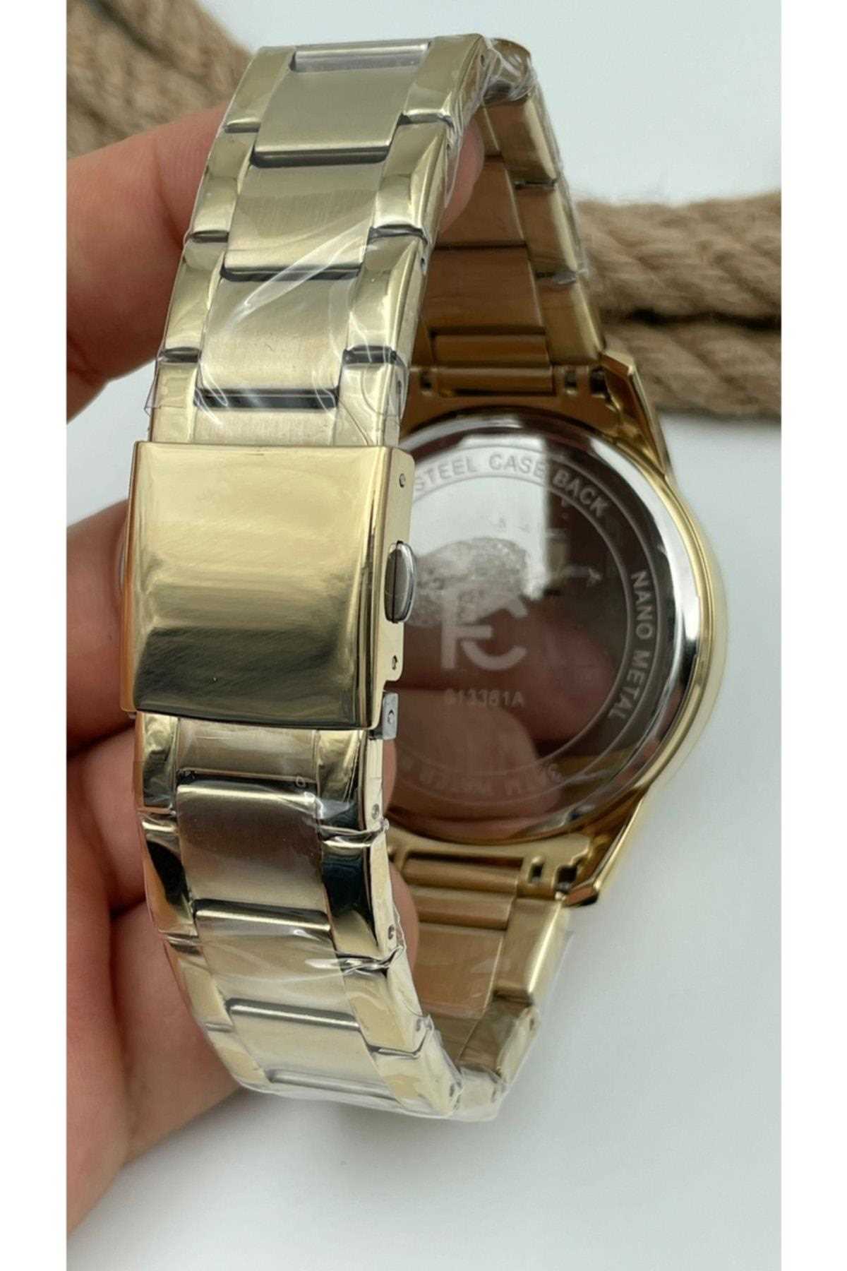 خرید اینترنتی ساعت مردانه شیک شیک Ferrucci رنگ طلایی ty260850171
