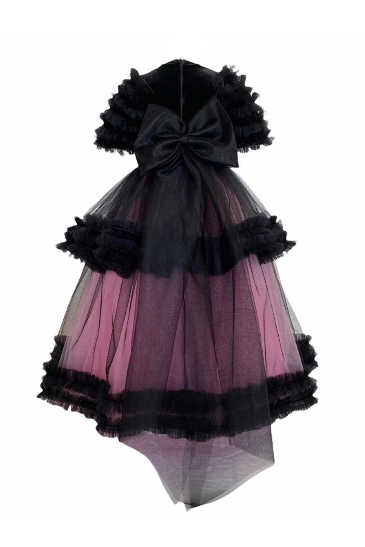 فروش لباس مجلسی دخترانه 2021 شیک zühre balaban رنگ مشکی کد ty153273525