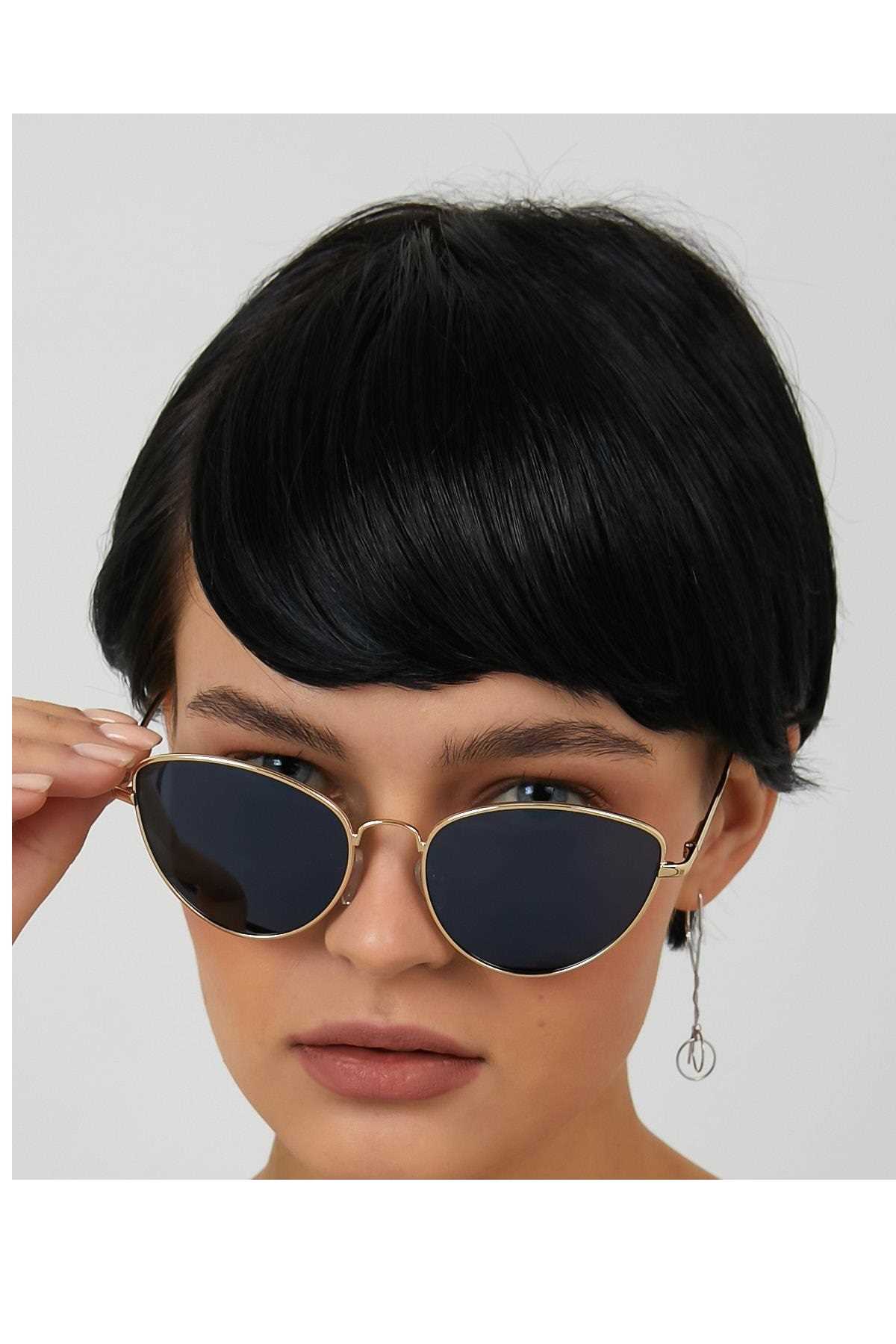 عینک آفتابی زنانه جدید برند ModaLand رنگ مشکی کد ty309572622