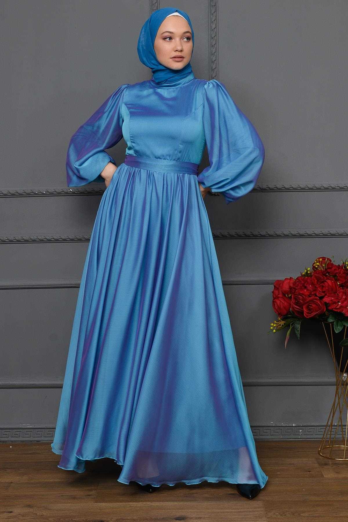 لباس مجلسی زنانه اسلامی جدید مارک İSTANBULSTYLEMODA کد ty145685423