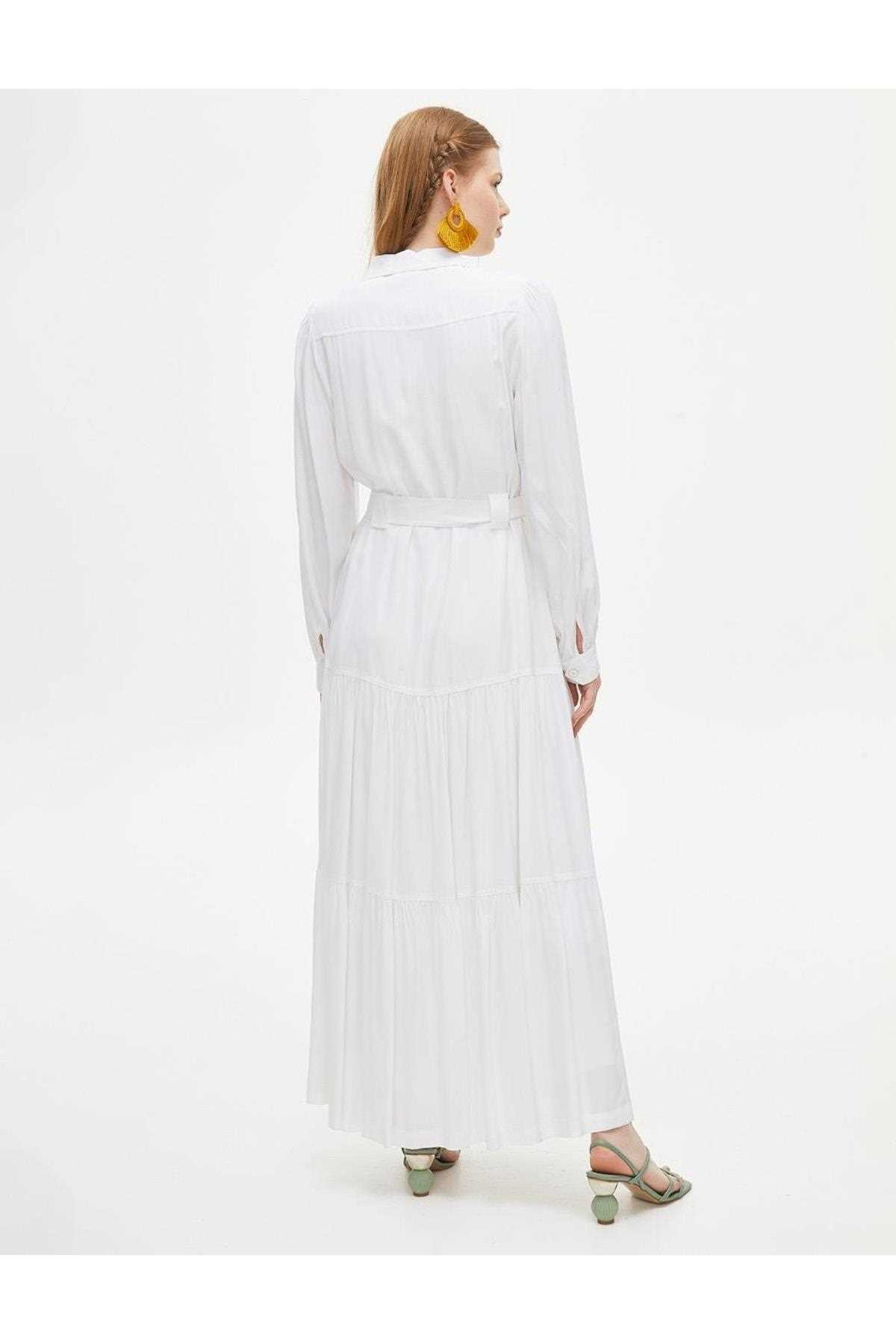 مدل پیراهن اسلامی زنانه برند کایرا رنگ سفید ty280048512