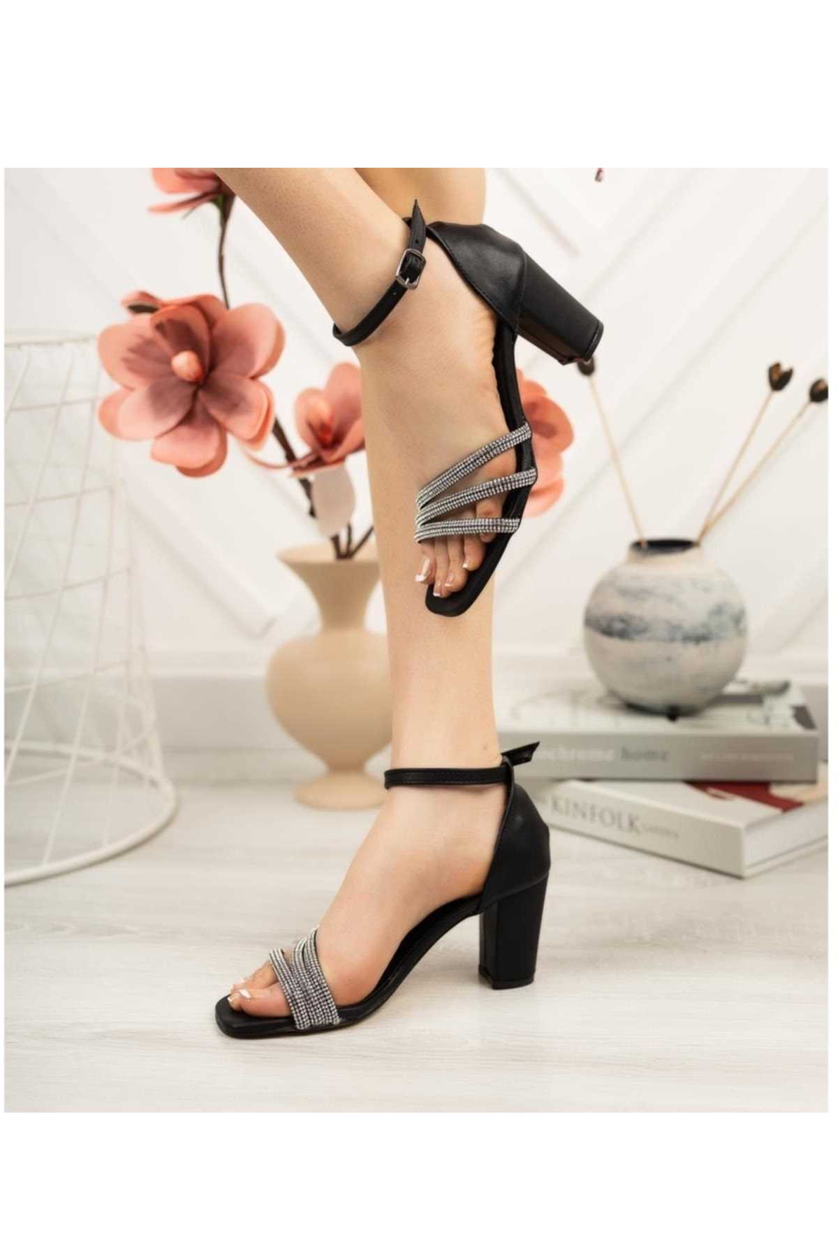 کفش پاشنه بلند زنانه طرح جدید شیک Tolgado رنگ مشکی کد ty242281428