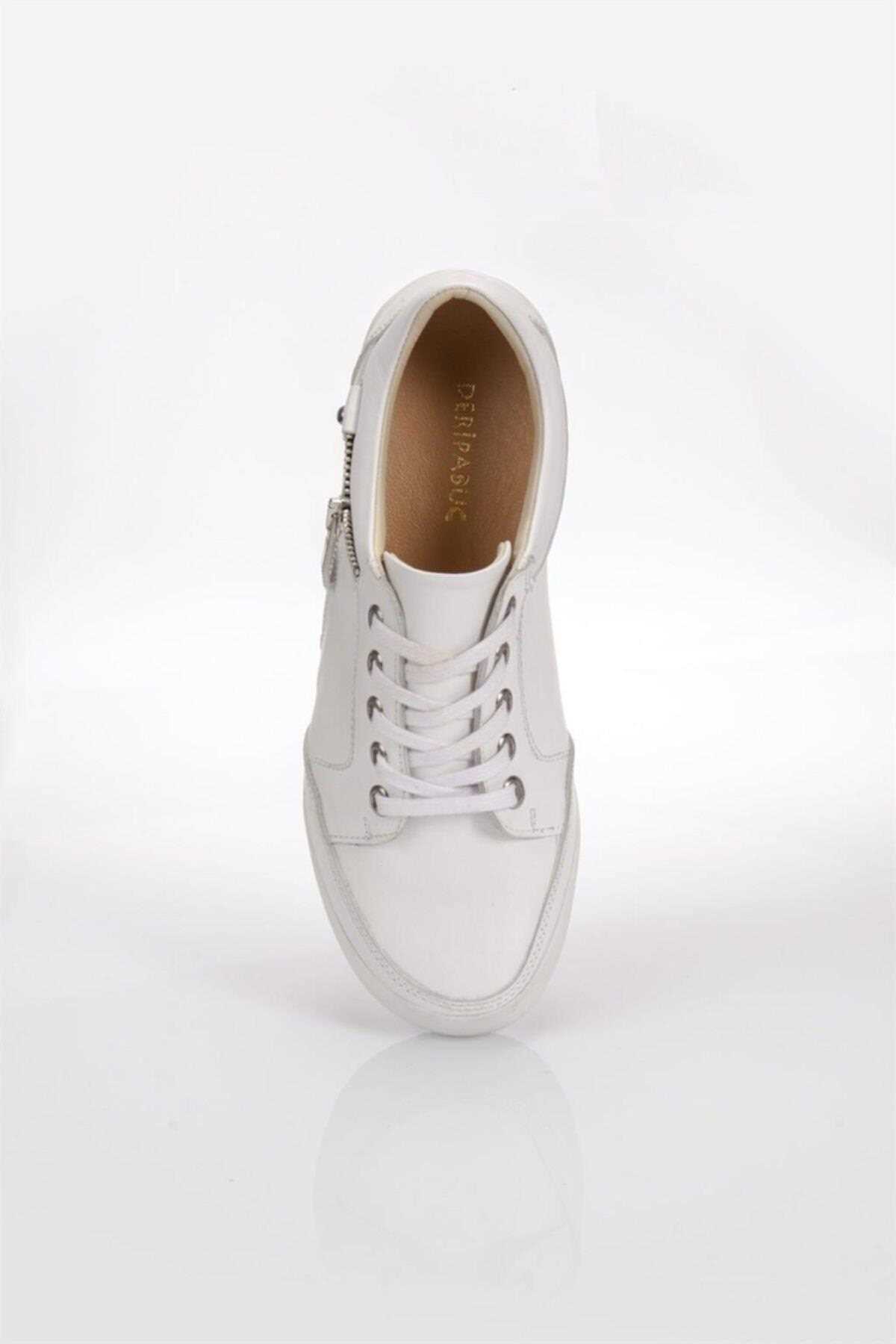 خرید پستی کفش روزمره زنانه شیک برند Deripabuc رنگ سفید ty457706
