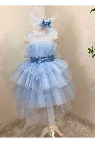 خرید مدل لباس مجلسی دخترانه برند melis çocuk کد TY286347642