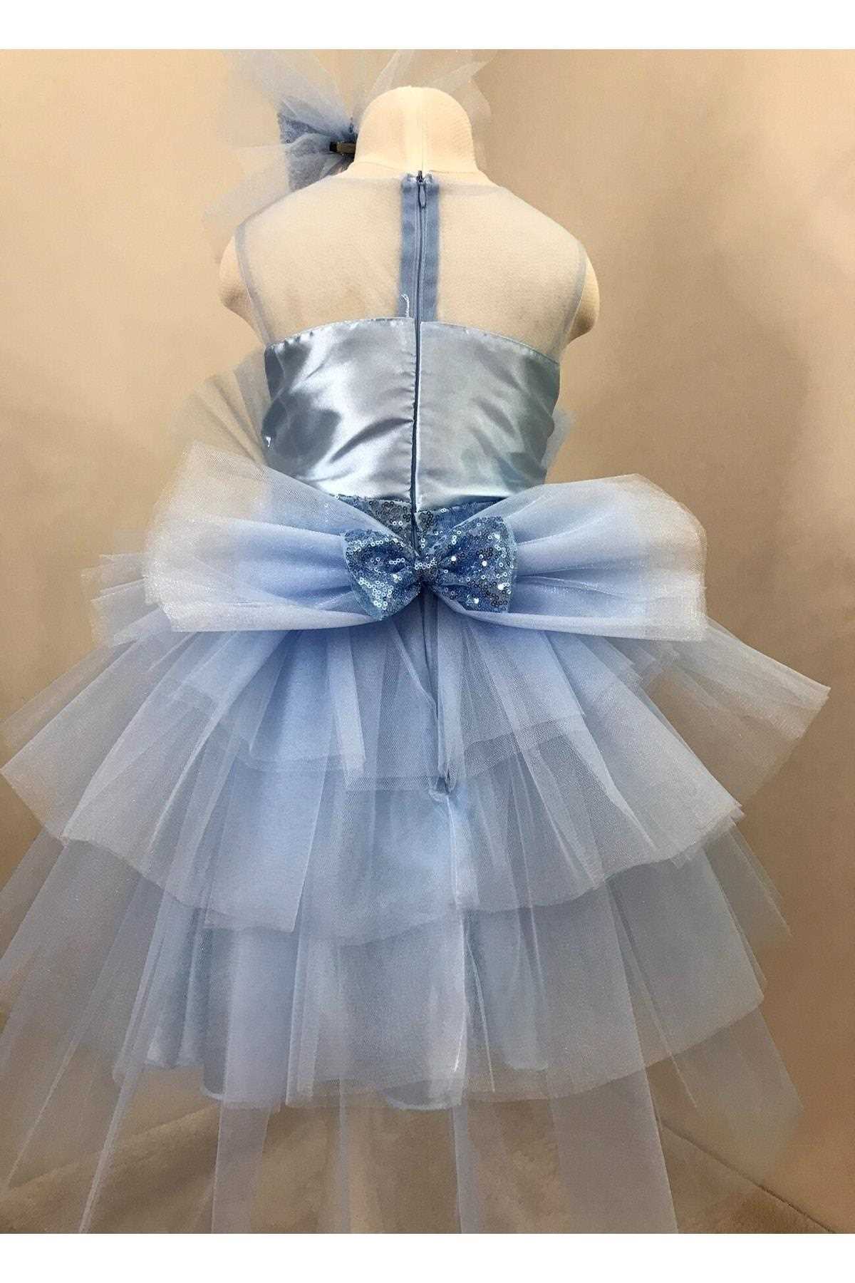 خرید مدل لباس مجلسی دخترانه برند melis çocuk کد TY286347642
