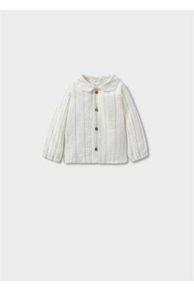 فروش پیراهن نوزاد دخترانه خفن برند مانگو رنگ سفید ty328110626
