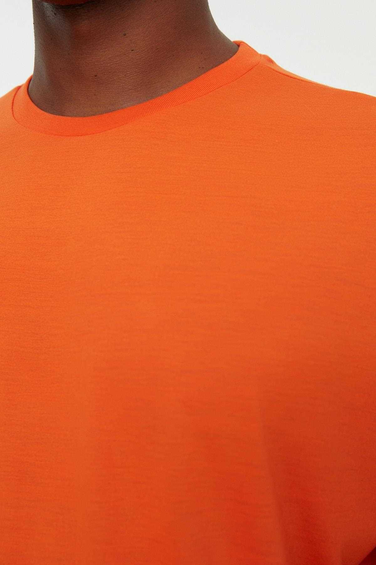 خرید تیشرت مردانه ترک مارک ترندیول مرد رنگ نارنجی ty177013673
