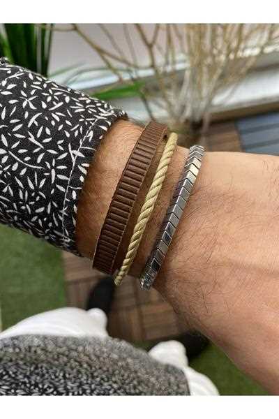 دستبند مردانه مدل 2022 برند Jenny Daphne کد ty177946638