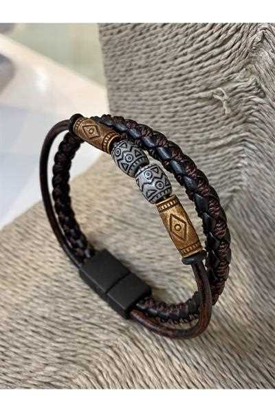 خرید دستبند مردانه شیک Jenny Daphne کد ty211075902