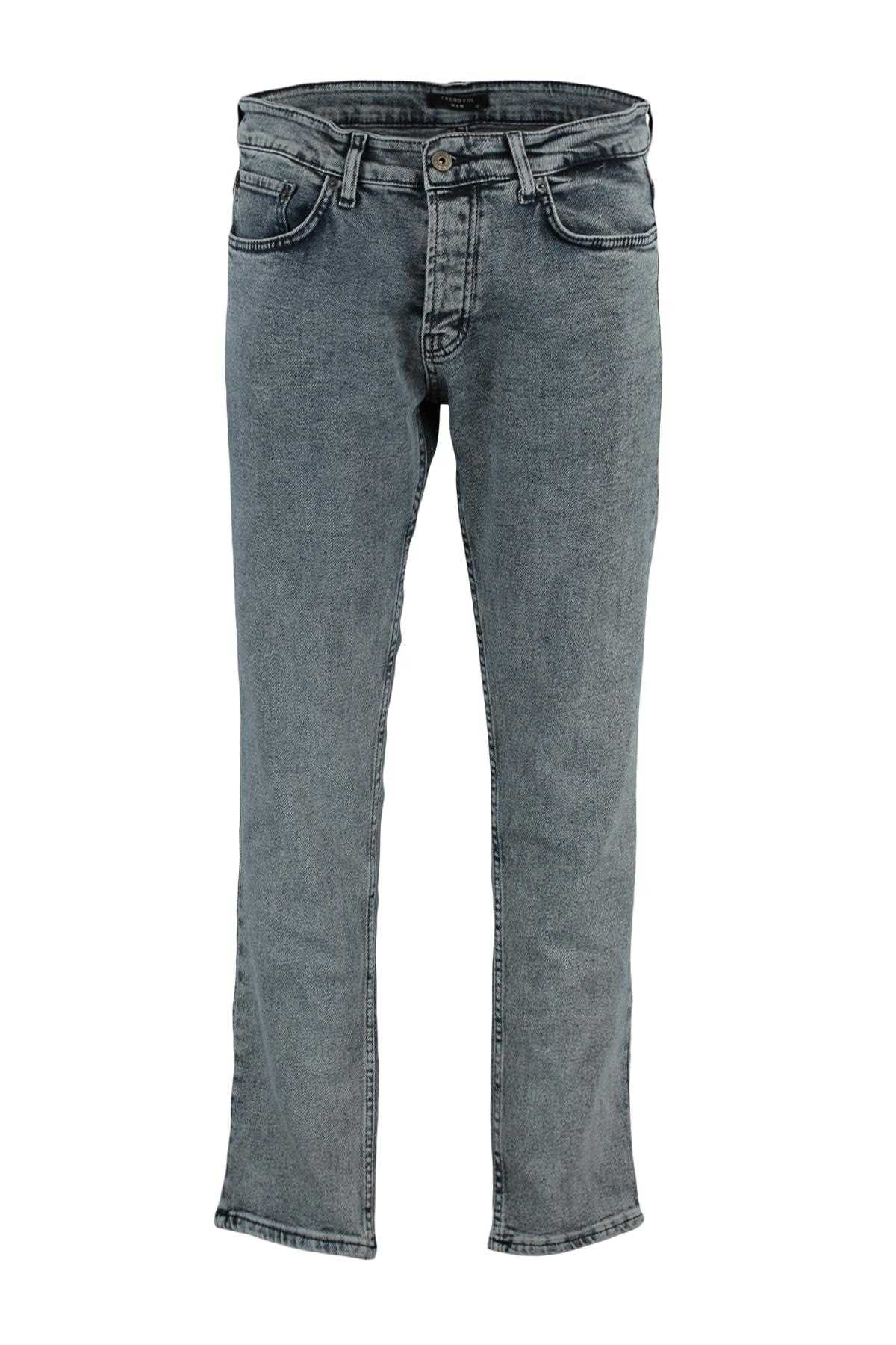 خرید شلوار جین مردانه جدید ارزان ترندیول مرد رنگ لاجوردی کد ty302117855