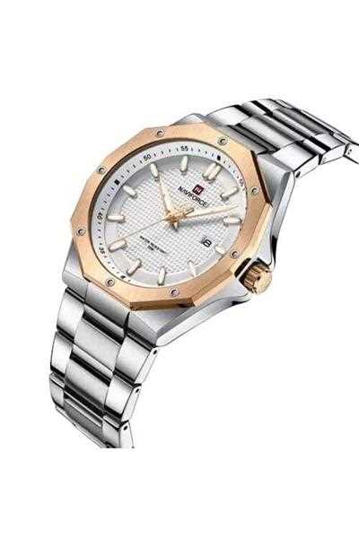 انواع ساعت مردانه زیبا Naviforce رنگ نقره ای کد ty446043775