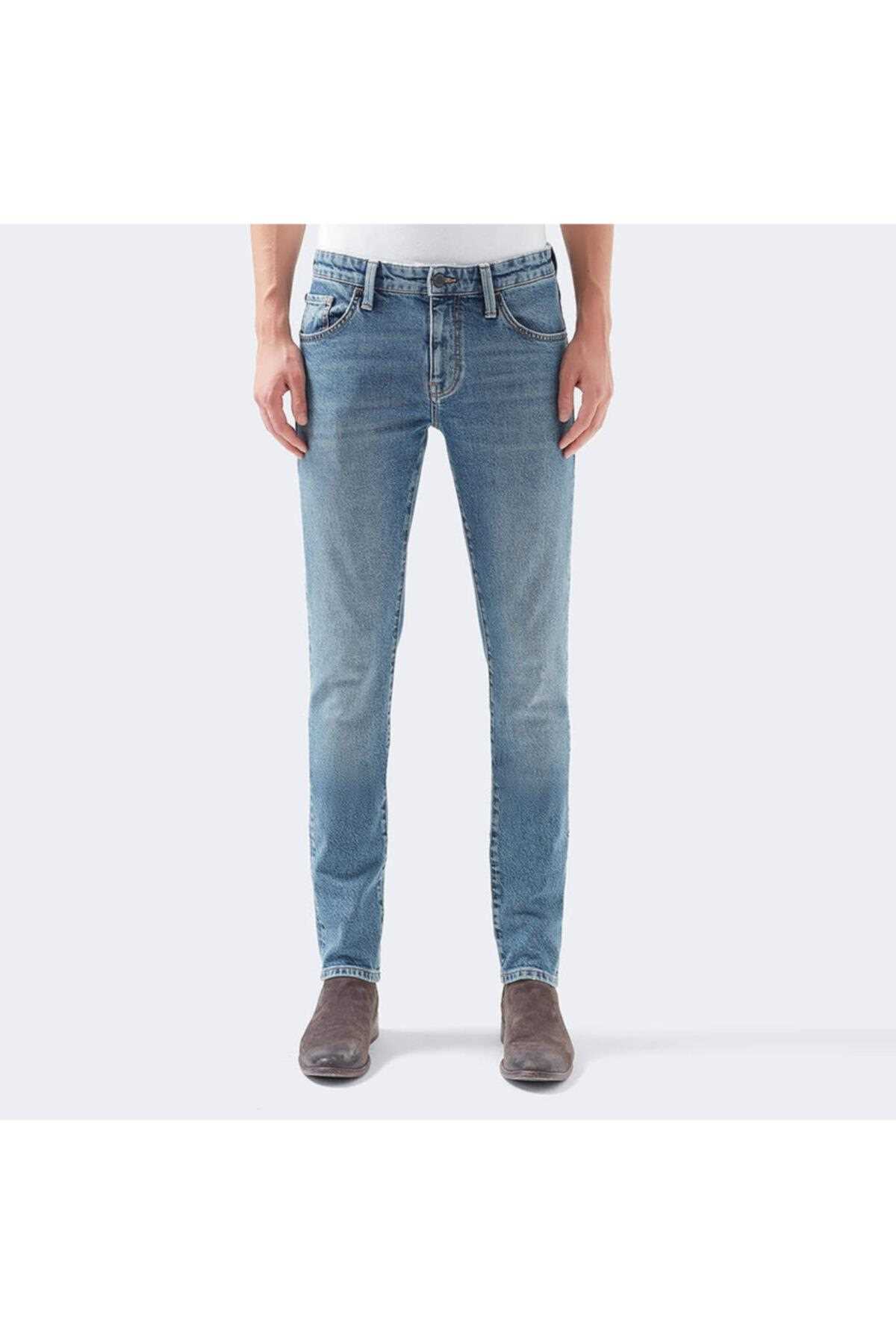 خرید اینترنتی شلوار جین مردانه از استانبول برند ماوی آبی ty213430444