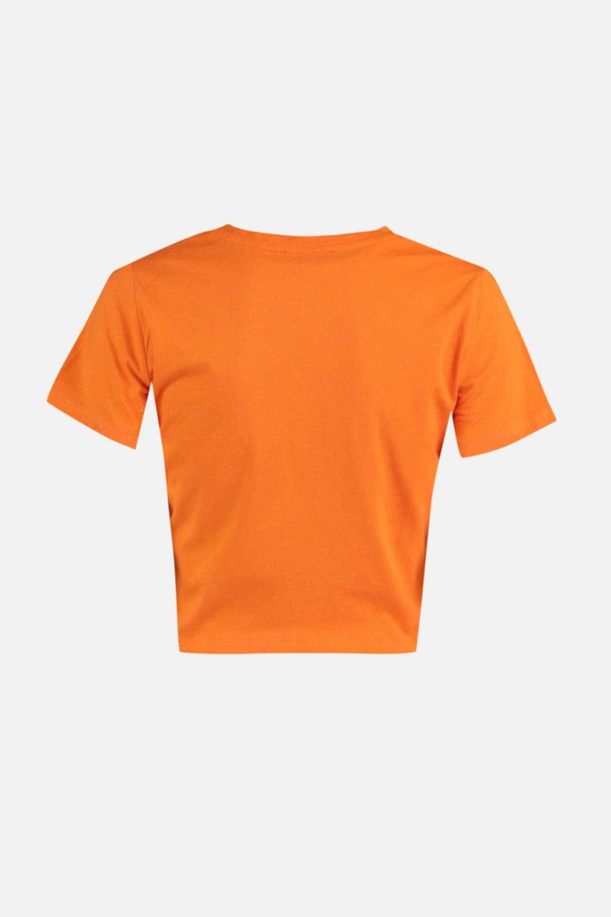 خرید تیشرت خفن برند TRENDYOLMİLLA رنگ نارنجی ty206563367