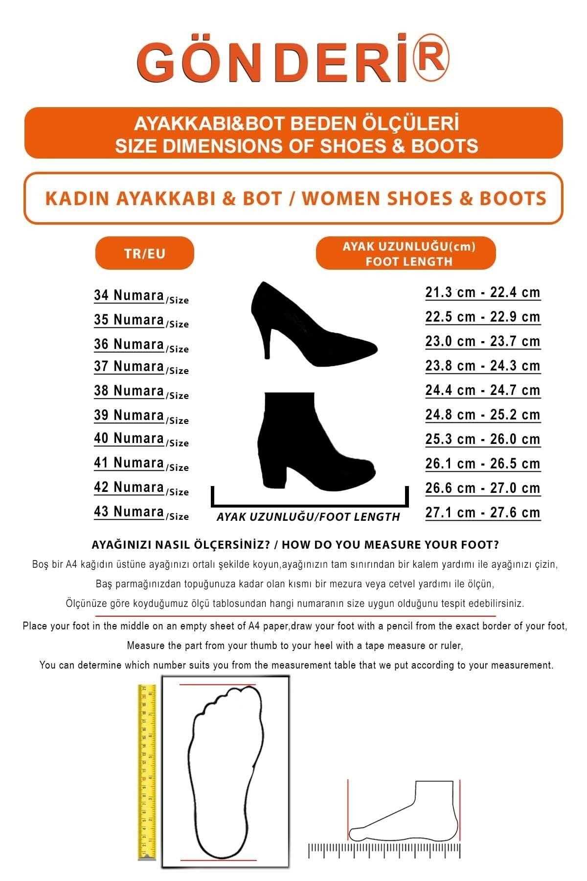 مدل کفش پاشنه بلند مجلسی زنانه شیک GONDERIR PUDRA - 691 ty2741660