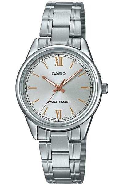 خرید ساعت زنانه اورجینال Casio رنگ نقره ای ty358468030